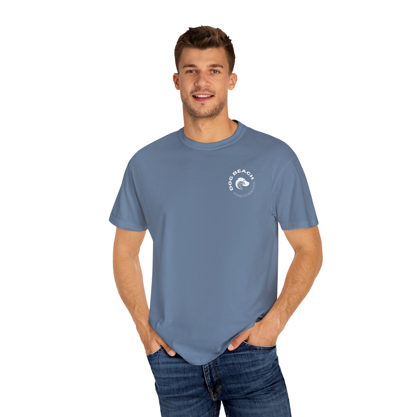 Ocean Beach Dog Beach T-Shirt: Relaxed Weekend Tee