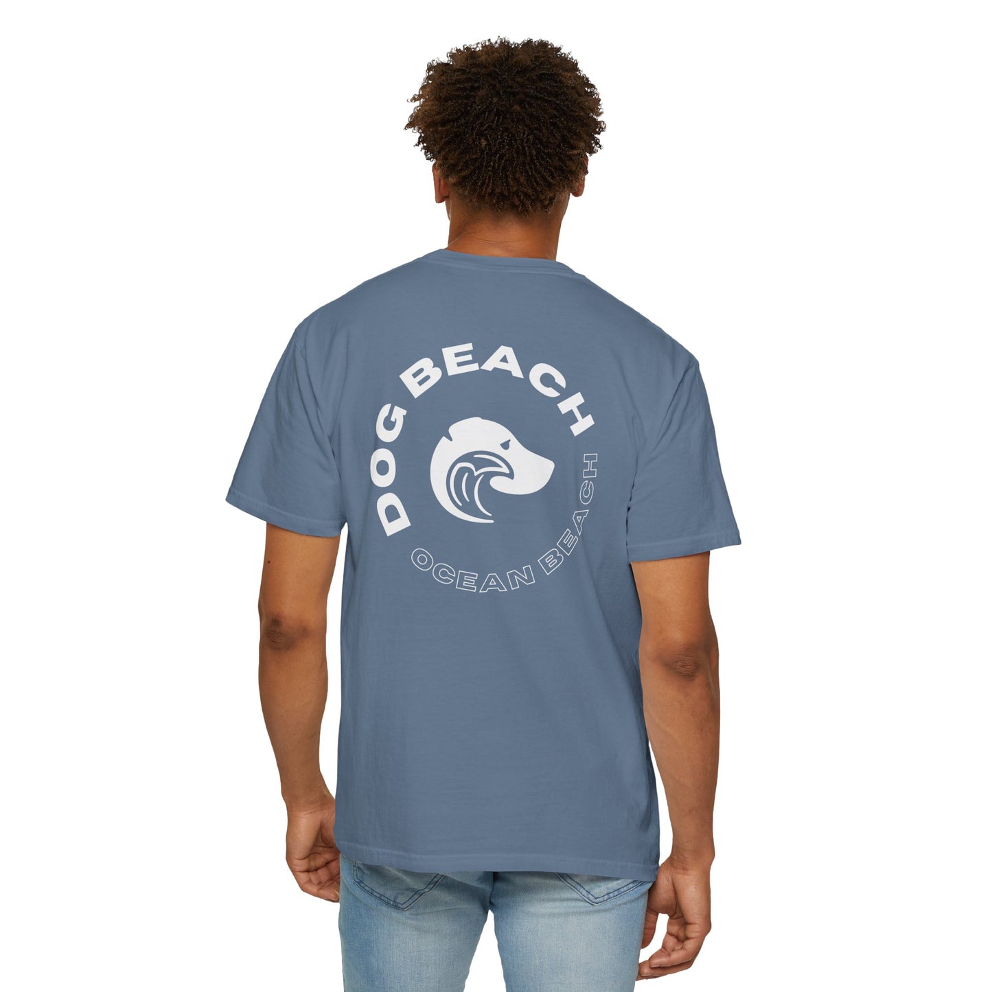 Ocean Beach Dog Beach T-Shirt: Relaxed Weekend Tee